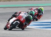Podium Ketiga! Bintang Pranata Sukma Bawa Merah Putih Bersinar di Moto4 Asia Cup Thailand