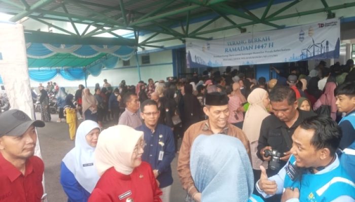 Wakil Wali Kota Pangkalpinang, Dessy Ayutrisna, mengapresiasi program Berkah Ramadhan 1447