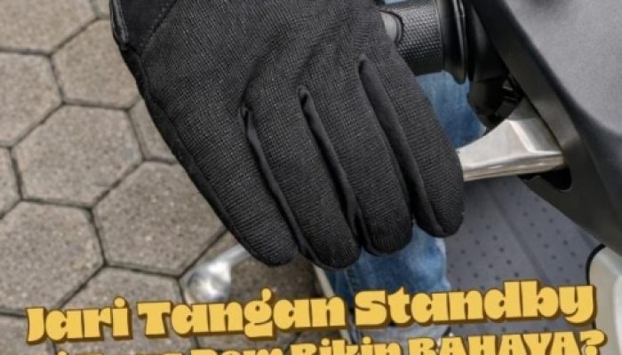 Jangan Biarkan Jari di Tuas Rem Bikin Kamu Terjatuh! Posisi Tangan Salah Bisa Bikin Motor Hilang Keseimbangan