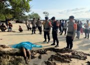 BREAKING NEWS : Tim SAR Brimob Polda Babel Evakuasi Temuan Mayat Tanpa Identitas Di Pantai Kepala Dua Desa Tanjung Gunung