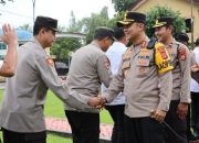 Pererat Silaturahmi Usai Idul Fitri, Polres Maros Gelar Halal Bihalal Bersama Personel