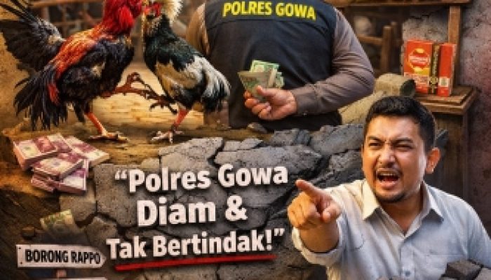 Maraknya Judi Sabung Ayam di Gowa, Kapolres Diduga Masuk Angin