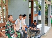 Babinsa Koramil 2305/Cinangka Perkuat Keamanan Wilayah Jelang dan Selama Ramadan