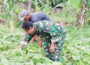 Babinsa Koramil 2307/Ciwandan Perkuat Silaturahmi, Bahas Gotong Royong dan Santunan Anak Yatim Jelang Ramadan