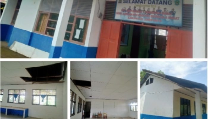 SMPN 1 Bangkala Barat Terpinggirkan: Kondisi Ruang Kelas Parah, Tidak Masuk Daftar Revitalisasi Tahun 2026