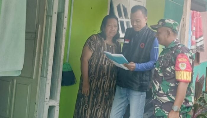 Babinsa Koramil Pulomerak Intensifkan Pendataan Wilayah, Pastikan Data Kontrakan dan Akses Listrik Warga Akurat