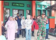 Babinsa Koramil Ciwandan Tanamkan Disiplin dan Bela Negara kepada PKK dan Pelajar