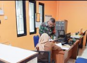 Babinsa Koramil 2307/Ciwandan Laksanakan Pendataan Balita dan Penduduk di Wilayah Binaan