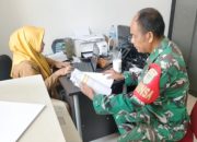 Babinsa Koramil 2301/Cilegon Monitoring Pos Ronda, Perkuat Keamanan Wilayah Pasca Banjir