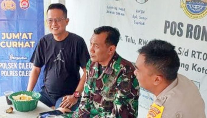 Babinsa Koramil 2301/Cilegon Perkuat Komsos Bersama Tokoh Masyarakat Jelang Idul Fitri