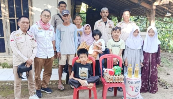 GWI DPC Cilegon Salurkan Bantuan Sembako dan Santunan untuk Warga Miskin di Mancak Menjelang Idulfitri