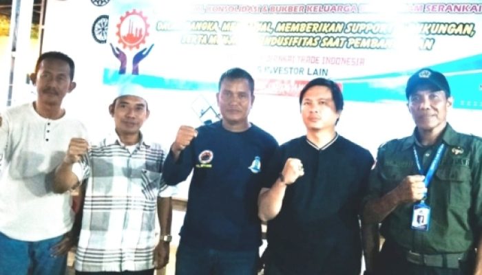 Team Serangkai dan Pengusaha Lokal Kota Cilegon Siap Mengatasi Angka Pengangguran