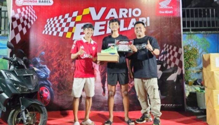 Vario Berlari hadirkan kompetisi lari malam unik bagi masyarakat Belitung