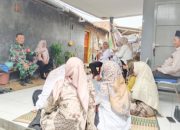 Babinsa Ciwandan Aktif Puanter, Dukung Pendataan Warga dan Imunisasi Anak