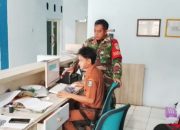 Babinsa Cinangka Aktif Bintahwil, Bantu Petani Tanam Padi hingga Pendataan Warga