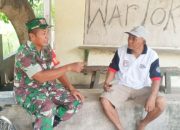 Babinsa Koramil 2307/Ciwandan Gencarkan Komsos, Bahas Keamanan dan Kebersihan Lingkungan