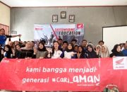 Kolaborasi Honda dan sekolah dorong budaya aman berkendara di kalangan pelajar