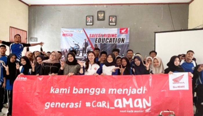 Kolaborasi Honda dan sekolah dorong budaya aman berkendara di kalangan pelajar