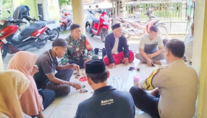 Babinsa Koramil 2307/Ciwandan Aktif Komsos, Dorong Gotong Royong dan Keamanan Lingkungan