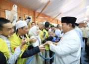 Driver Ojol Ini Bangga Bisa Lebaran di Istana dan Senang Pulang Bawa Sembako