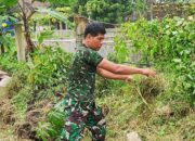 Babinsa Koramil 2306/Mancak Laksanakan Puanter, Data UMKM dan Warga Kurang Mampu