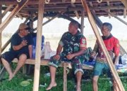 Babinsa Koramil 2307/Ciwandan Laksanakan Puanter, Data Lahan Pertanian dan Harga Sembako