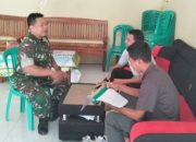 Babinsa Koramil 2302/Bojonegara Intensifkan Komsos, Bahas Keamanan dan Gotong Royong Warga