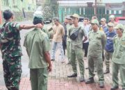 Babinsa Koramil 2307/Ciwandan Tingkatkan Pembinaan Wilayah melalui Pelatihan Linmas dan Pendampingan Ketahanan Pangan