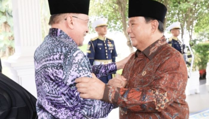 Prabowo Terima PM Malaysia Anwar Ibrahim, Bahas Stabilitas Kawasan hingga Upaya Perdamaian Global