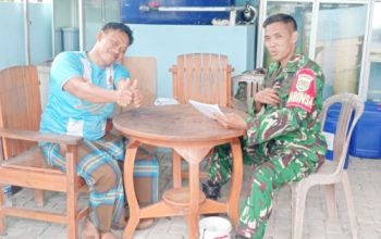 Babinsa Koramil 2304/Anyar Laksanakan Pendataan UMKM untuk Dukung Perekonomian Warga