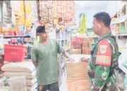 Babinsa Koramil 2307/Ciwandan Laksanakan Puanter, Perkuat Pendataan Wilayah dan Monitoring Sembako