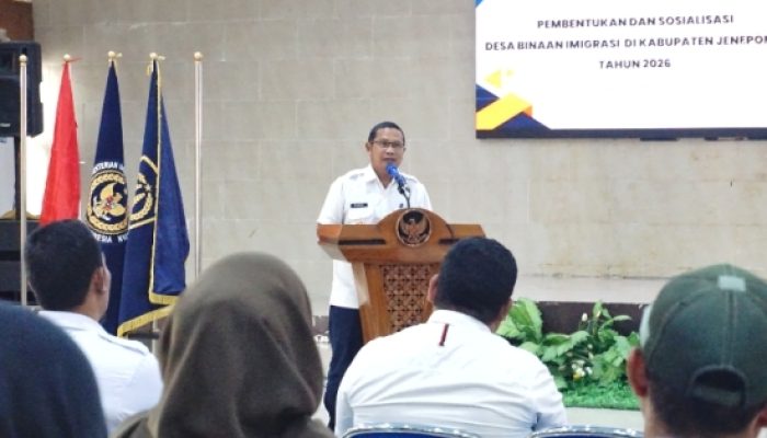Desa Binaan Imigrasi Dibentuk di Jeneponto – PJ Sekda: Edukasi Mencegah Pemberangkatan Ilegal dan TPPO