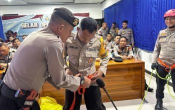 Polisi Penolong, Polres Maros Gelar Pelatihan Peningkatan Kemampuan Personel Bhabinkamtibmas