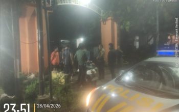 Patroli Biru Polsek Pattallassang Intensif di Malam Hari, Jaga Pengawasan dan Keamanan Warga Tetap Kondusif