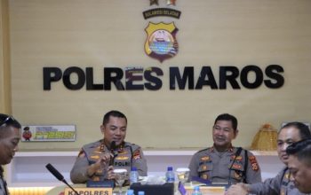 Jelang May Day, Polres Maros Siapkan Skema Pengamanan Kawal Hari Buruh