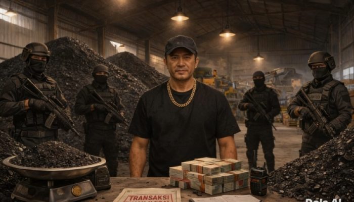 ‎Gudang Milik ED Diduga Tampung Timah Ilegal dan Dijaga Oknum Satgas?!