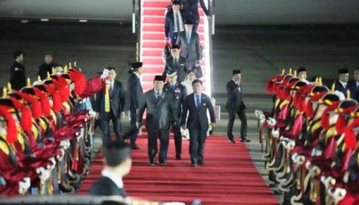 Prabowo Subianto Tiba di Korea Selatan, Lanjutkan Diplomasi Asia Timur