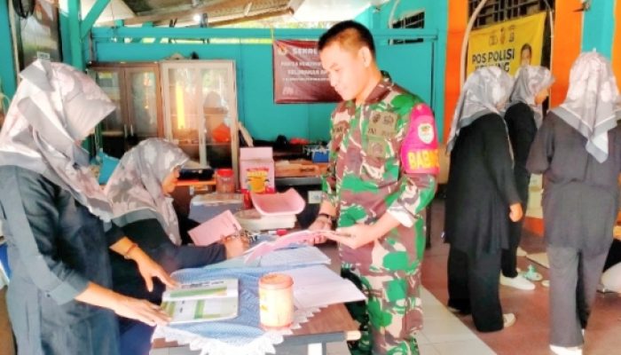 Babinsa Koramil 2303/Pulomerak Aktif Laksanakan Puanter: Pendataan Balita hingga Warga Pendatang di Cilegon