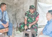 Babinsa Koramil 2303/Pulomerak Gencarkan Komsos Bahas Kebersihan dan Keamanan Lingkungan