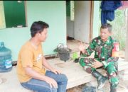 Babinsa Koramil 2306/Mancak Giat Komsos, Dorong Peran Pemuda dan Ketahanan Pangan di Wilayah Binaan