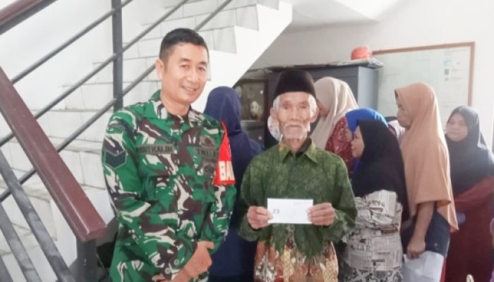 Babinsa Koramil 2301/Cilegon Laksanakan Pendataan dan Pendistribusian Bantuan Sosial di Dua Kelurahan