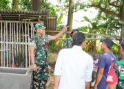 Dandim 0623/Cilegon Tinjau Pipanisasi Air untuk Sawah Warga di Panggung Rawi