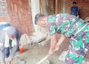 Babinsa Koramil 2302/Bojonegara Gelar Karbak, Bersihkan Sampah dan Sungai Bersama Warga