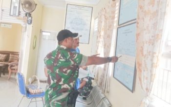 Babinsa Koramil 2305/Cinangka Gencarkan Komsos Bahas Toleransi Beragama dan Kebersihan Lingkungan