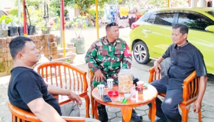 Babinsa Koramil 2307/Ciwandan Gencarkan Komsos, Bahas Antisipasi DBD dan Penguatan Siskamling