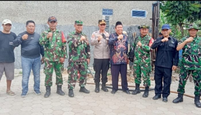 TMMD 128 TA 2026 Kodim Cilegon Hadirkan Sumur Bor, Warga Langon Sari Pulomerak Sambut Harapan Baru Air Bersih