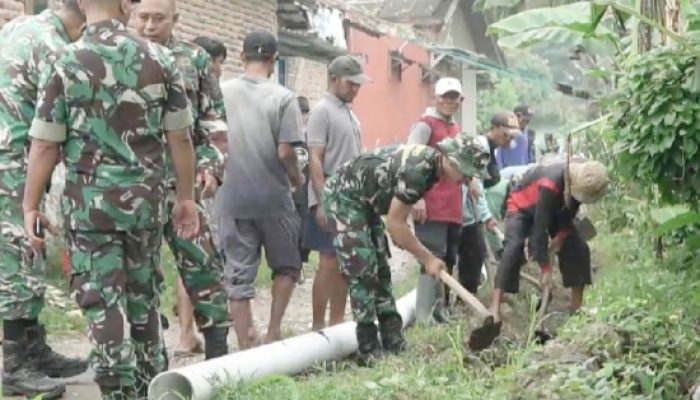 Kodim 0623/Cilegon Bangun Pipanisasi 1 Kilometer, 80 Hektare Sawah Warga Terairi