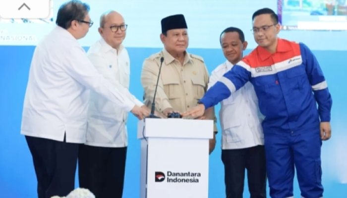 Prabowo Groundbreaking 13 Proyek Hilirisasi Rp 116 T: Kilang Minyak, Pengganti LPG, hingga Biodiesel