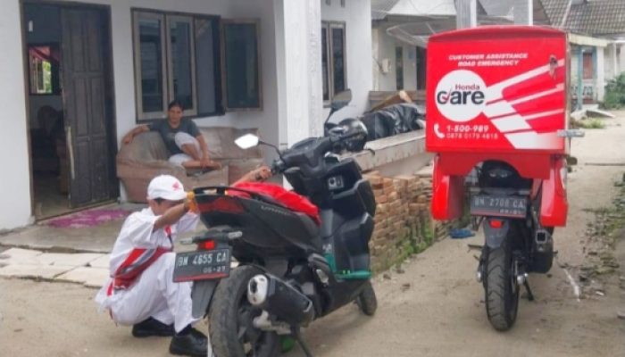 Konsumen Honda kini bisa nikmati layanan servis tanpa ke dealer langsung