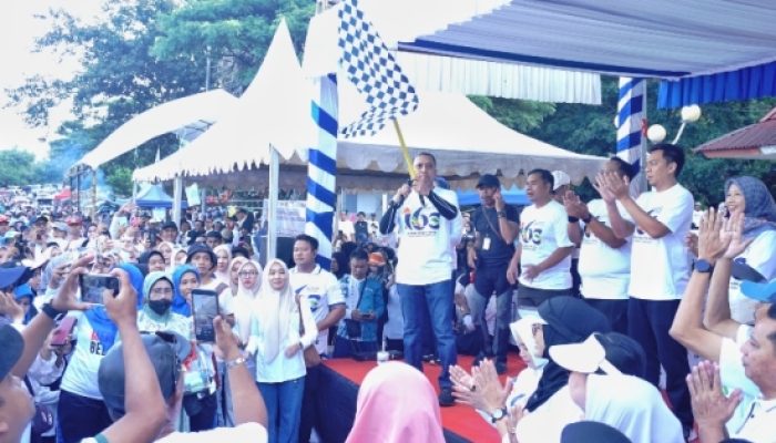 Ribuan Warga Ikuti Jalan Santai Bahagia, Bupati Jeneponto: Perkuat Persatuan Demi Kemajuan Daerah